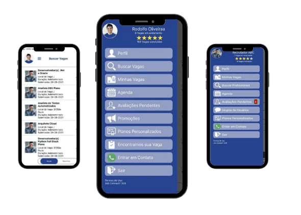 JOBConnect Mobile Preview